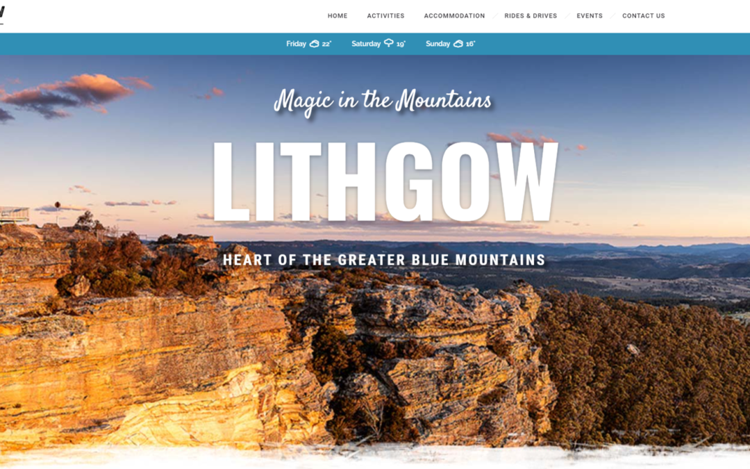 ALL NEW – LITHGOW TOURISM WEBSITE